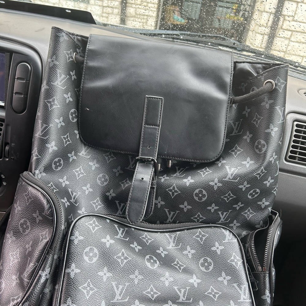 Louis Vuitton Black Monogram Men's Bag
